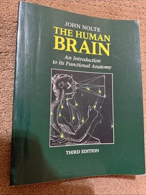 John Nolte The Human Brain - Dark Green Textbook